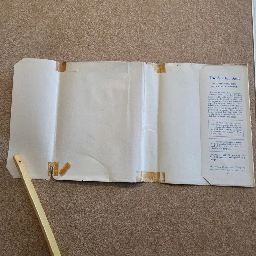 Harcourt Brace The Stars for Sam W Maxwell Reed 1946 Astronomy‎ Hardcover Book